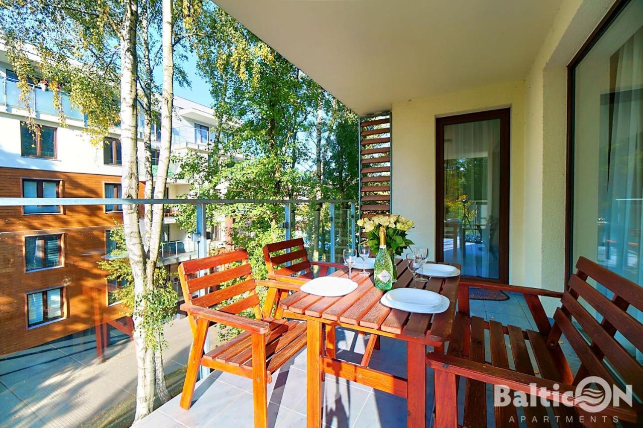 Apartamenty Balticon Polanki - Sauna, Fitness Inclusive - Basen Latem, Pool Im Sommer Колобжег Екстер'єр фото