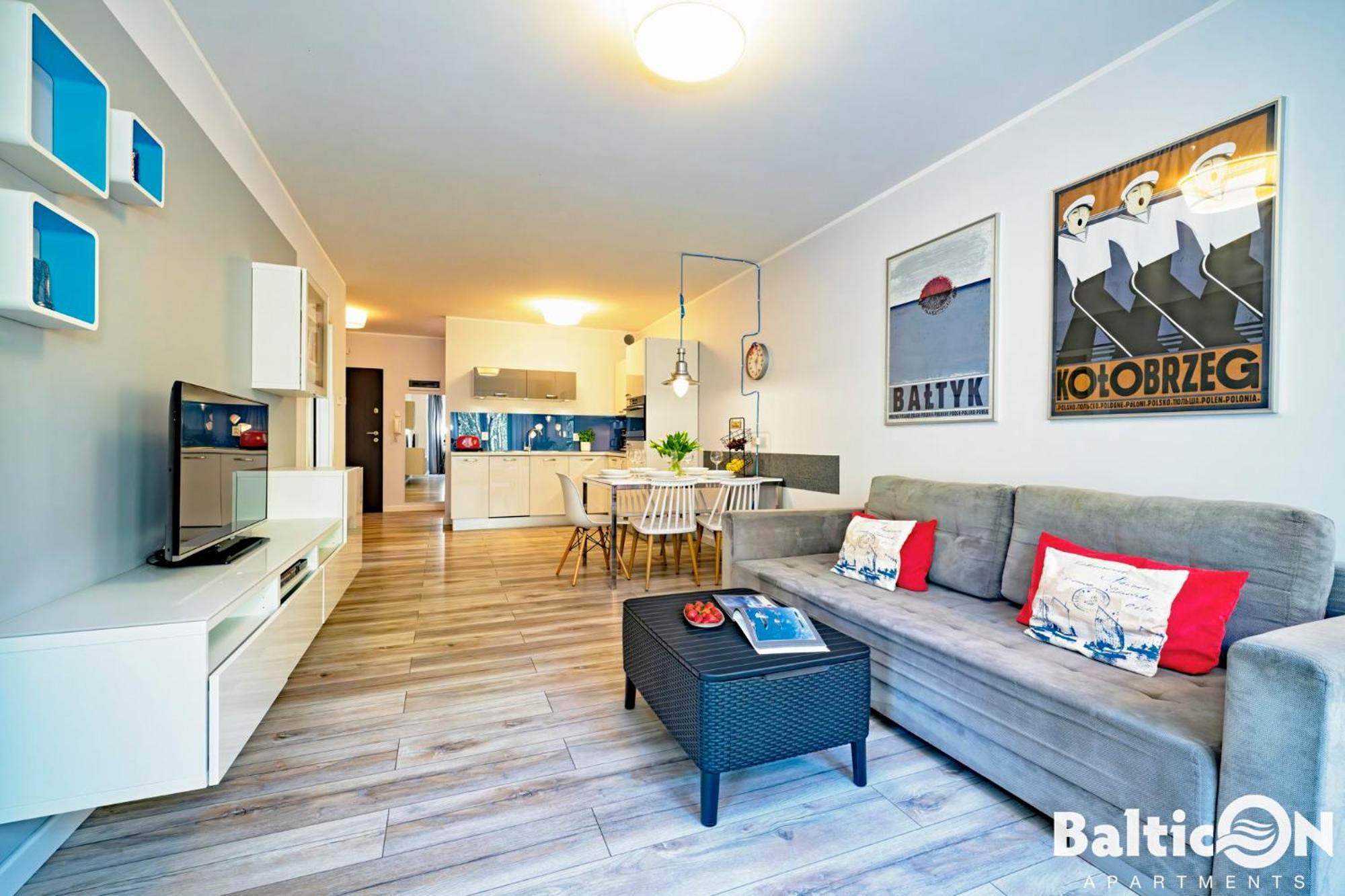 Apartamenty Balticon Polanki - Sauna, Fitness Inclusive - Basen Latem, Pool Im Sommer Колобжег Екстер'єр фото