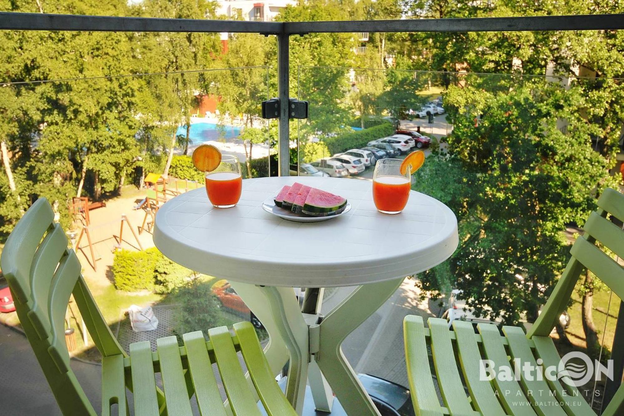 Apartamenty Balticon Polanki - Sauna, Fitness Inclusive - Basen Latem, Pool Im Sommer Колобжег Екстер'єр фото