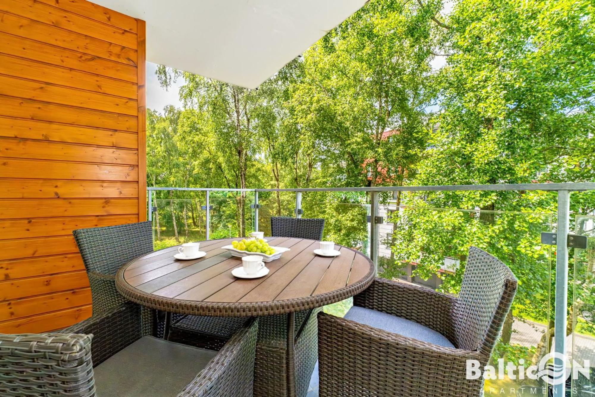 Apartamenty Balticon Polanki - Sauna, Fitness Inclusive - Basen Latem, Pool Im Sommer Колобжег Екстер'єр фото