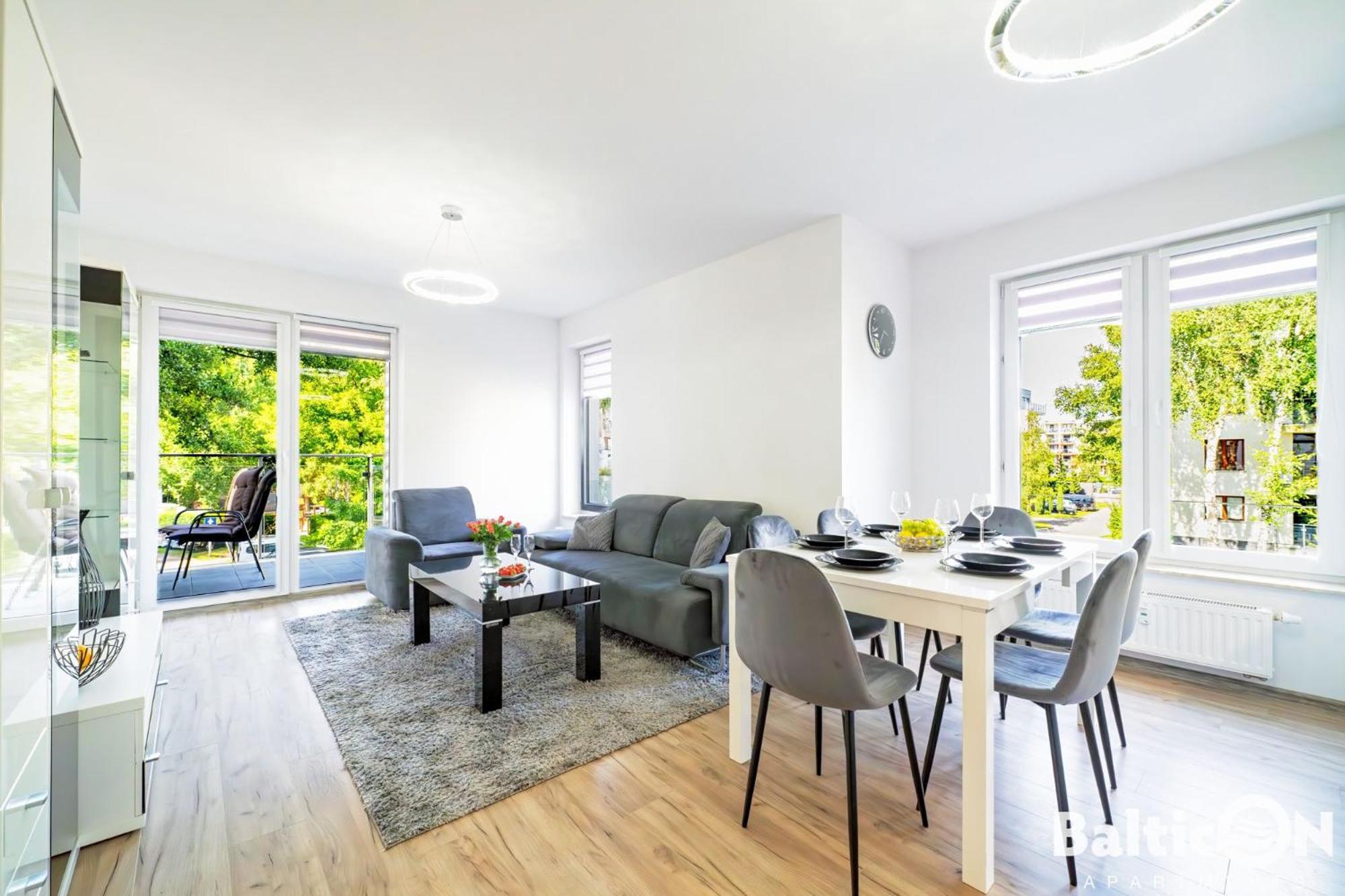 Apartamenty Balticon Polanki - Sauna, Fitness Inclusive - Basen Latem, Pool Im Sommer Колобжег Екстер'єр фото